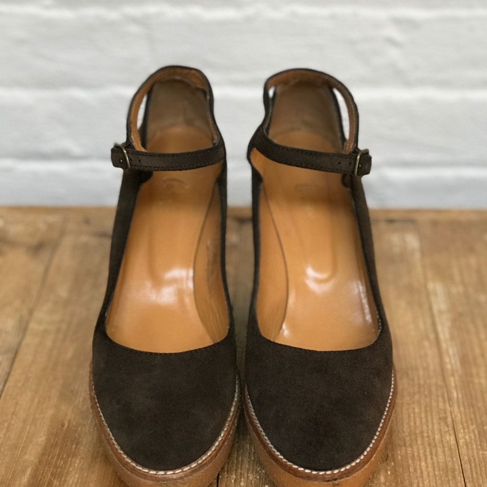 Castener Betty Ankle Strap Wedge